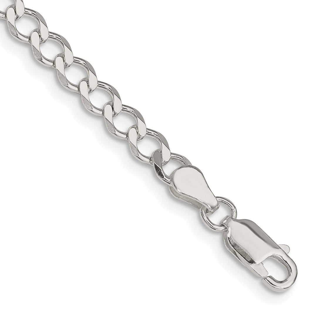 Sterling Silver 4.5mm Curb Bracelets, 7"
