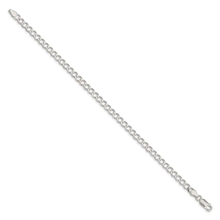 Sterling Silver 4.5mm Curb Bracelets, 7" - Bracelet - Design Jewellers Edmonton