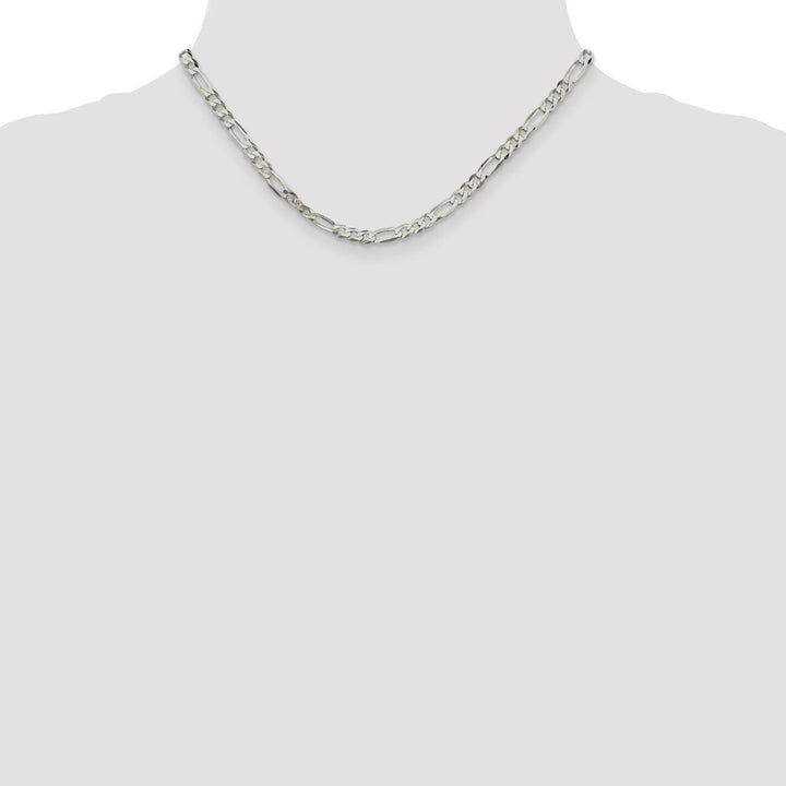 Sterling Silver 4.5mm Figaro Chain, 16" - Chain - Design Jewellers Edmonton