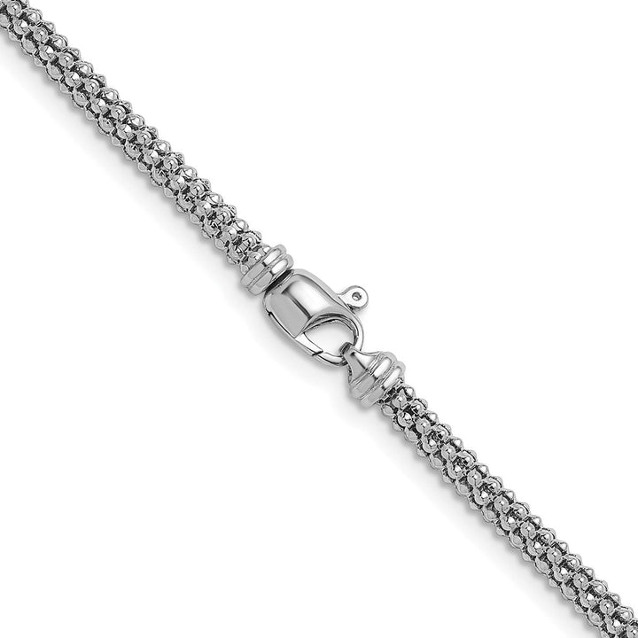 Sterling Silver 4.5mm Mesh Chain, 16" - Chain - Design Jewellers Edmonton