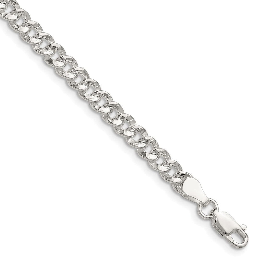 Sterling Silver 4.75mm Curb Bracelets, 7"
