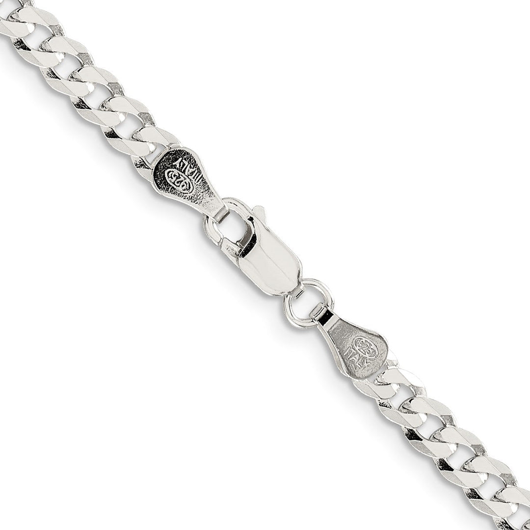 Sterling Silver 4.7mm Curb Necklaces, 16