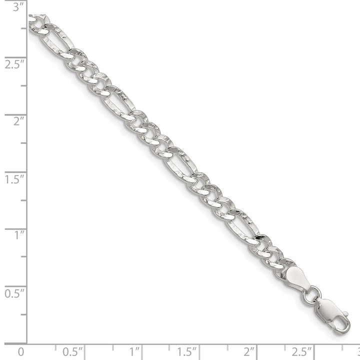 Sterling Silver 4.8mm Figaro Chain, 7" - Chain - Design Jewellers Edmonton