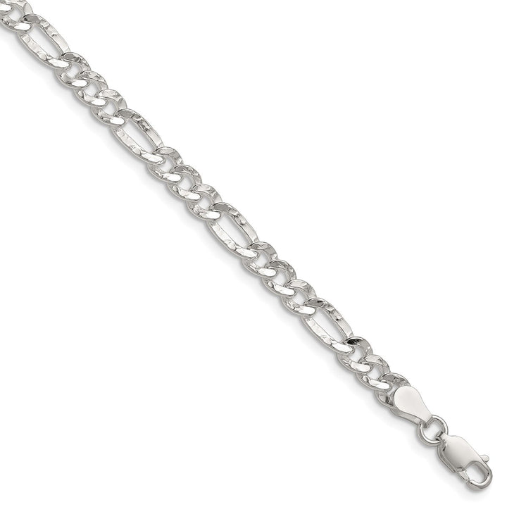 Sterling Silver 4.8mm Figaro Chain, 7" - Chain - Design Jewellers Edmonton