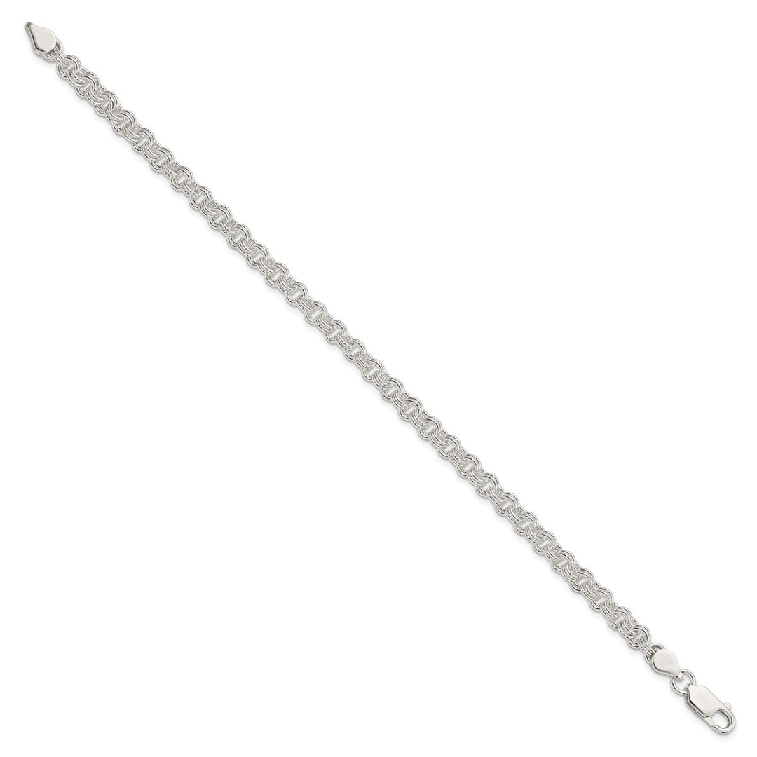 Sterling Silver 4.8mm Link, Other Bracelet, 7
