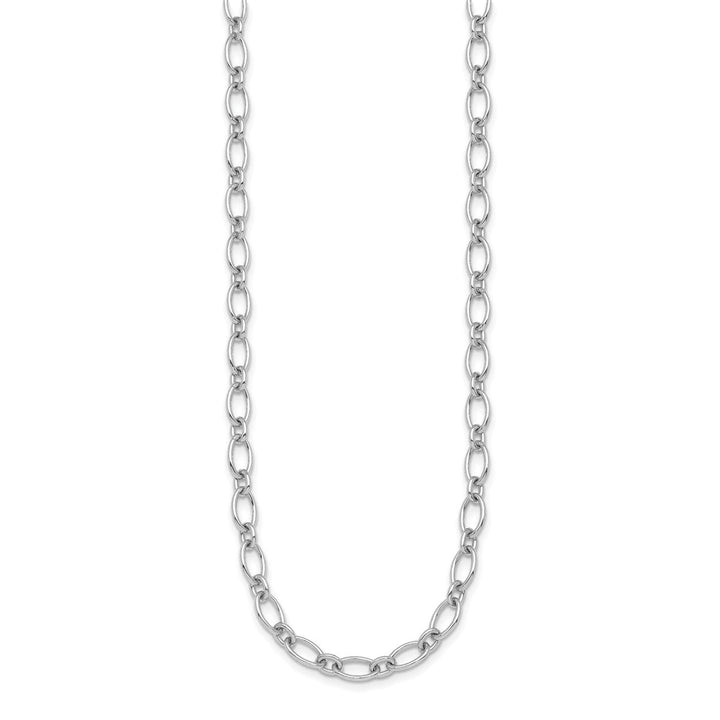 Sterling Silver 4.9mm Open Link Chain, 18" - Chain - Design Jewellers Edmonton