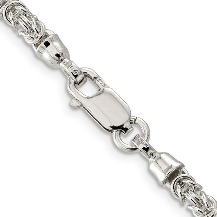Sterling Silver 4mm Byzantine Necklaces, 18" - Necklace - Design Jewellers Edmonton