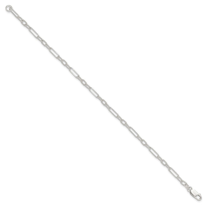 Sterling Silver 4mm Cable Anklet, 10" - Anklet - Design Jewellers Edmonton
