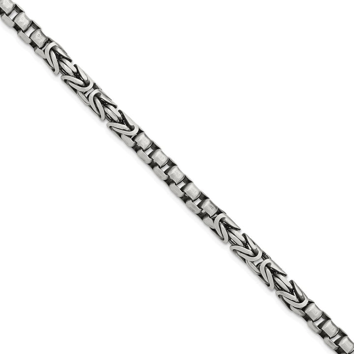 Sterling Silver 5.05mm Open Link Bracelet, 8.5" - Bracelet - Design Jewellers Edmonton