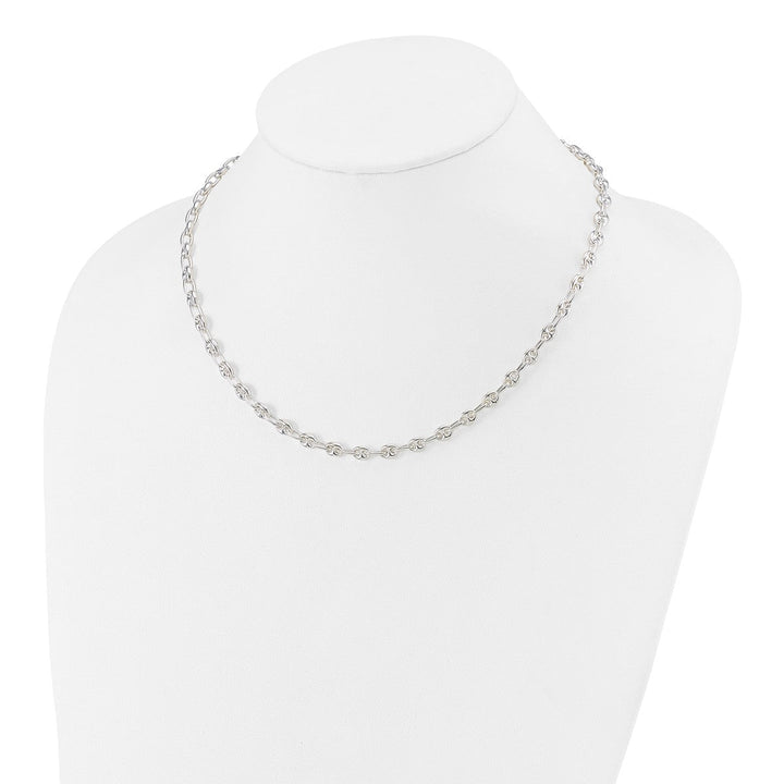 Sterling Silver 5.13mm Anchor Necklace, 18" - Necklace - Design Jewellers Edmonton