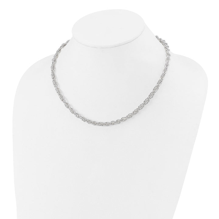 Sterling Silver 5.33mm Fancy Necklace, 18" - Necklace - Design Jewellers Edmonton