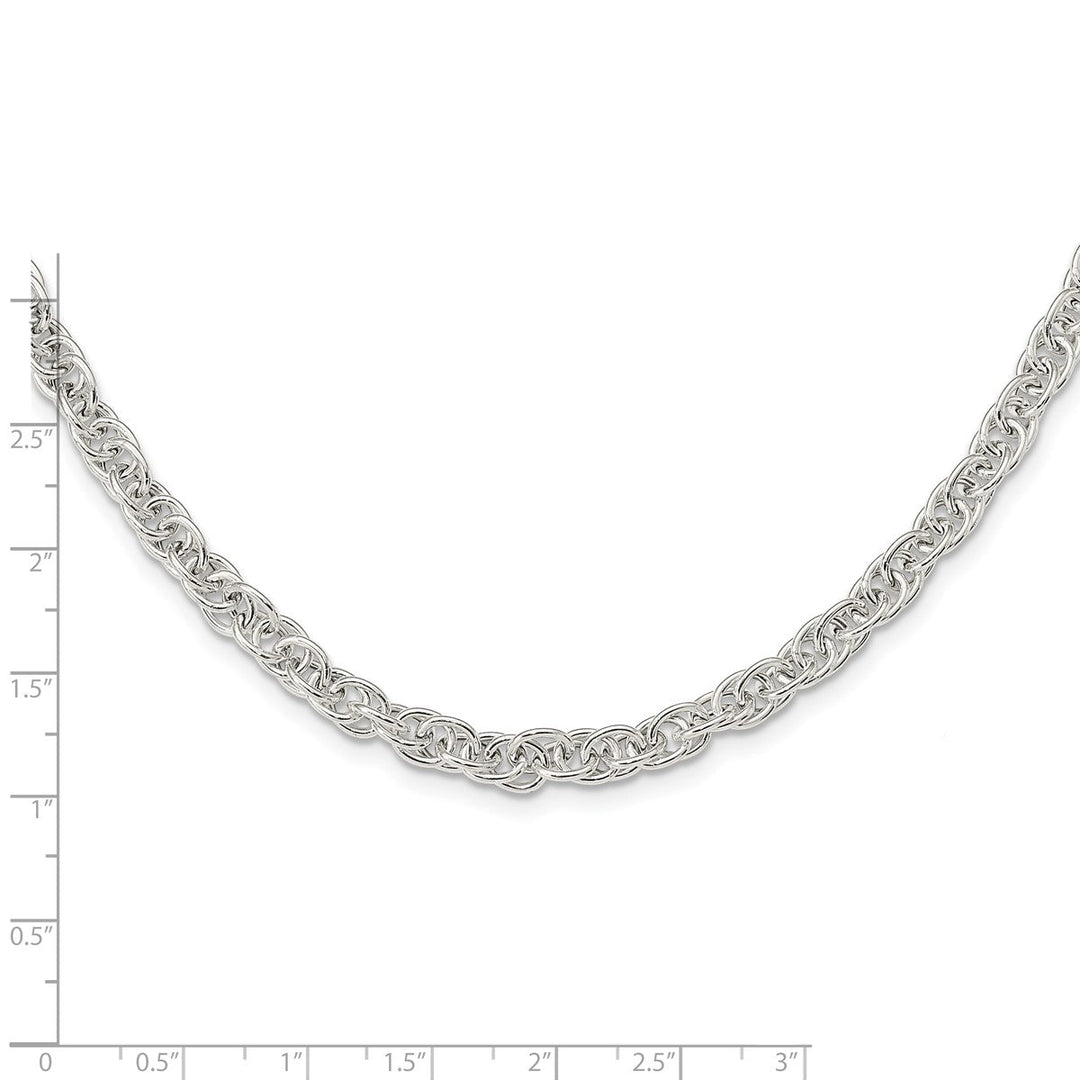 Sterling Silver 5.33mm Fancy Necklace, 18