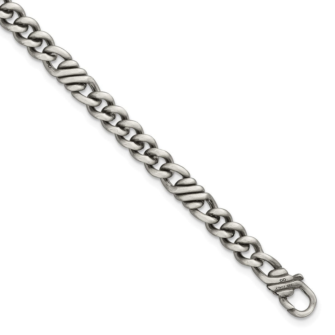 Sterling Silver 5.3mm Other Chains Bracelet, 8.5"