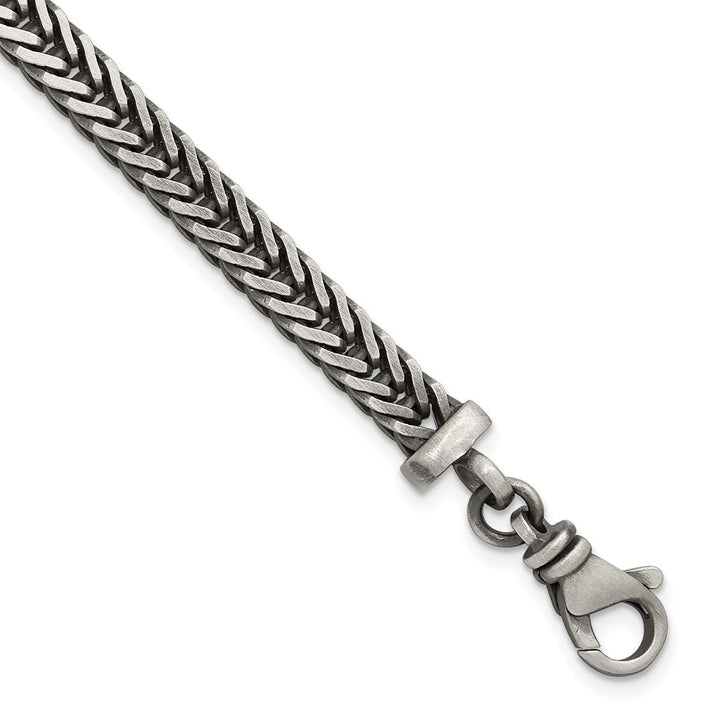 Sterling Silver 5.5mm Franco Bracelet, 8" - Bracelet - Design Jewellers Edmonton