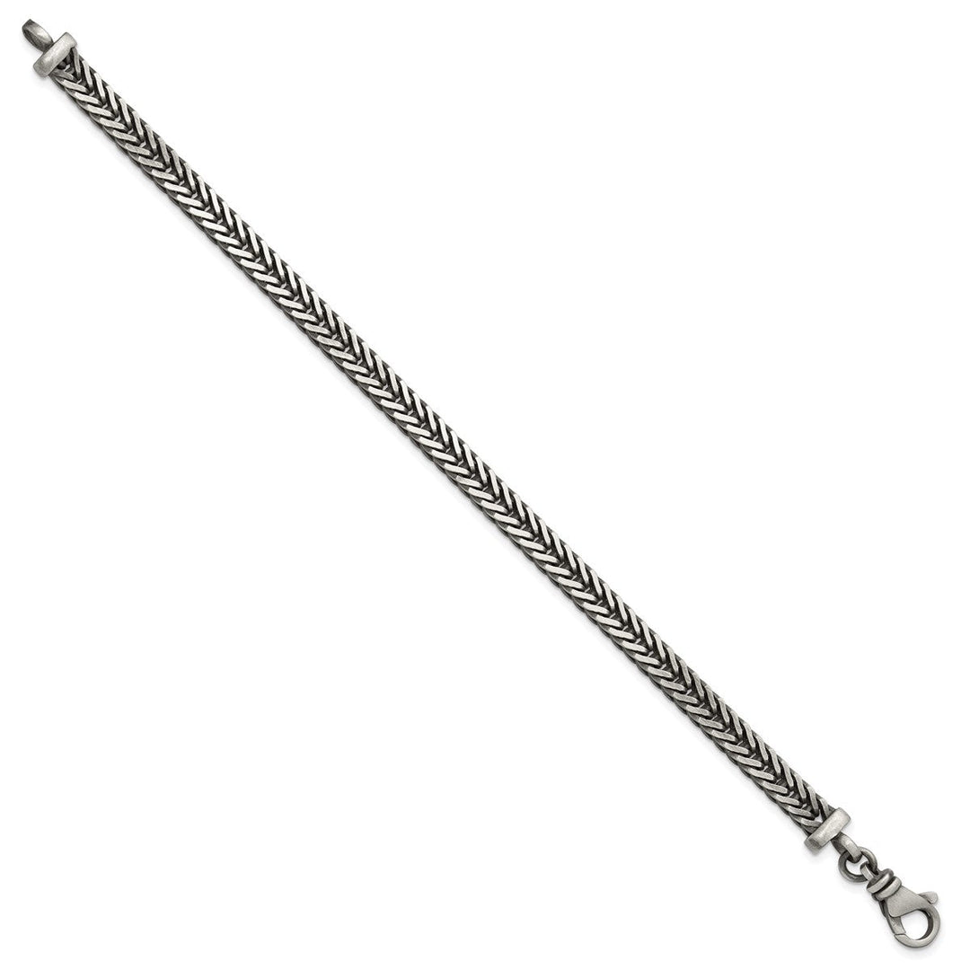 Sterling Silver 5.5mm Franco Bracelet, 8
