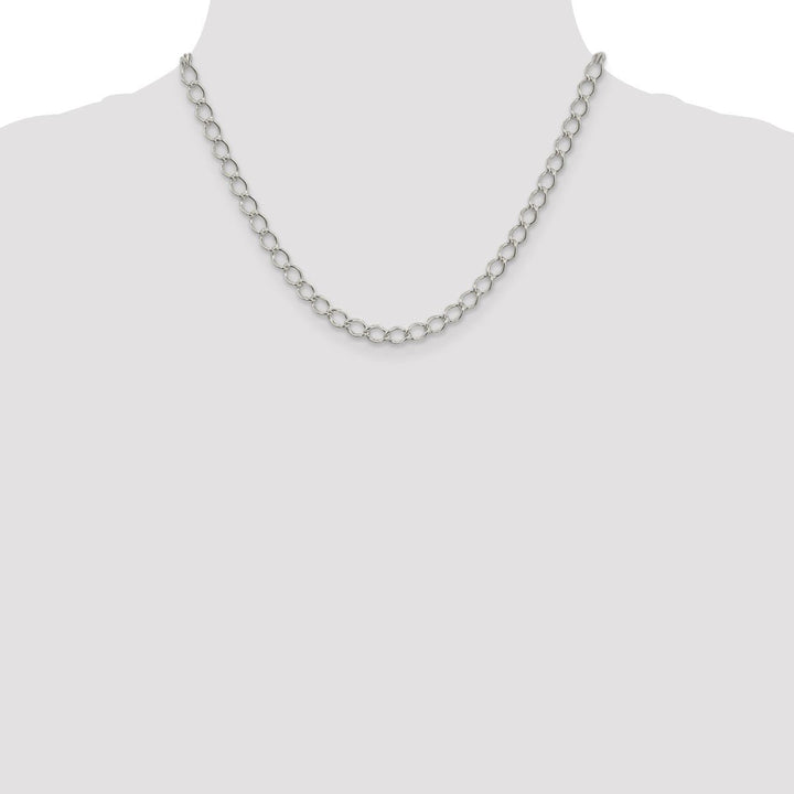 Sterling Silver 5.75mm Curb Necklaces, 18" - Necklace - Design Jewellers Edmonton