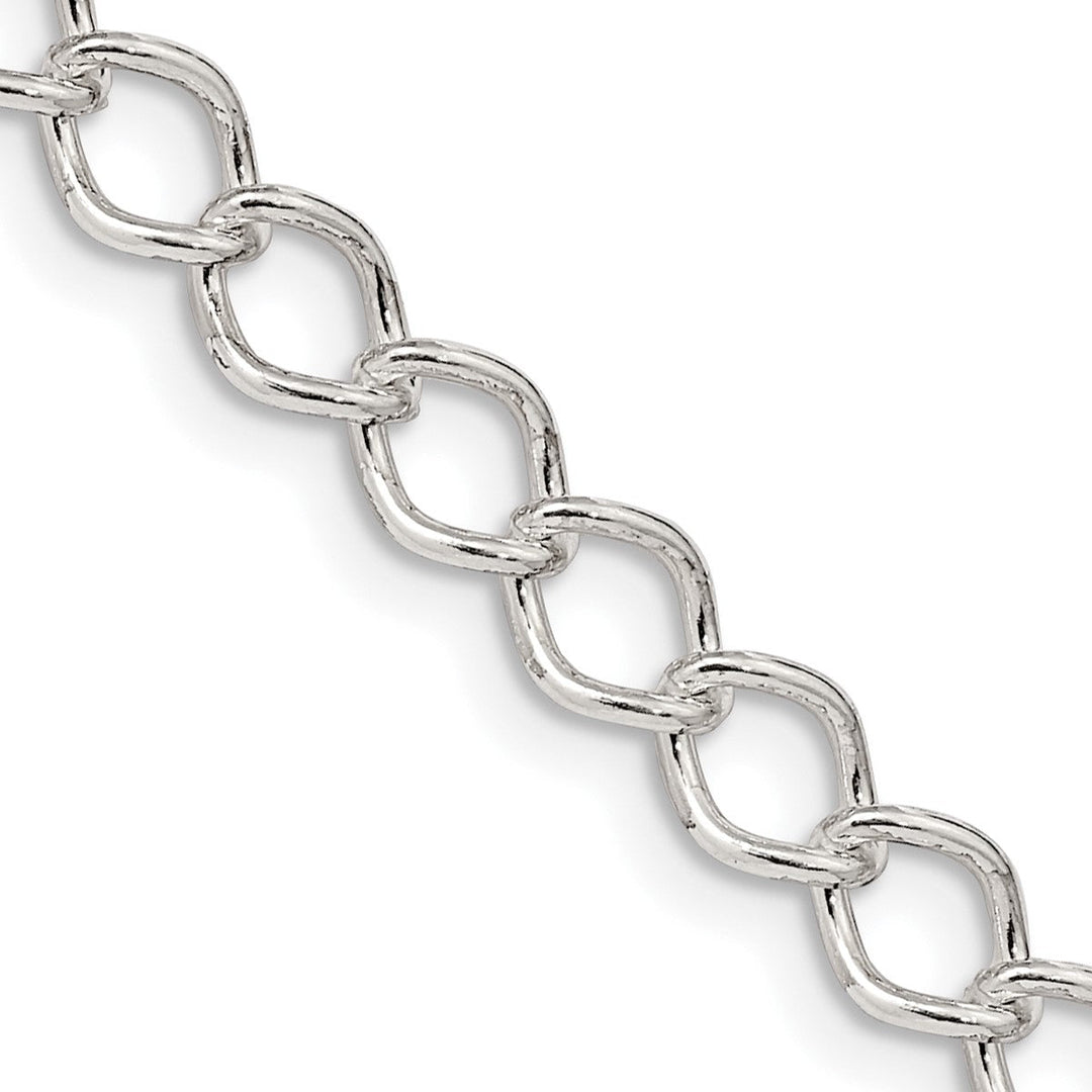 Sterling Silver 5.75mm Curb Necklaces, 18"