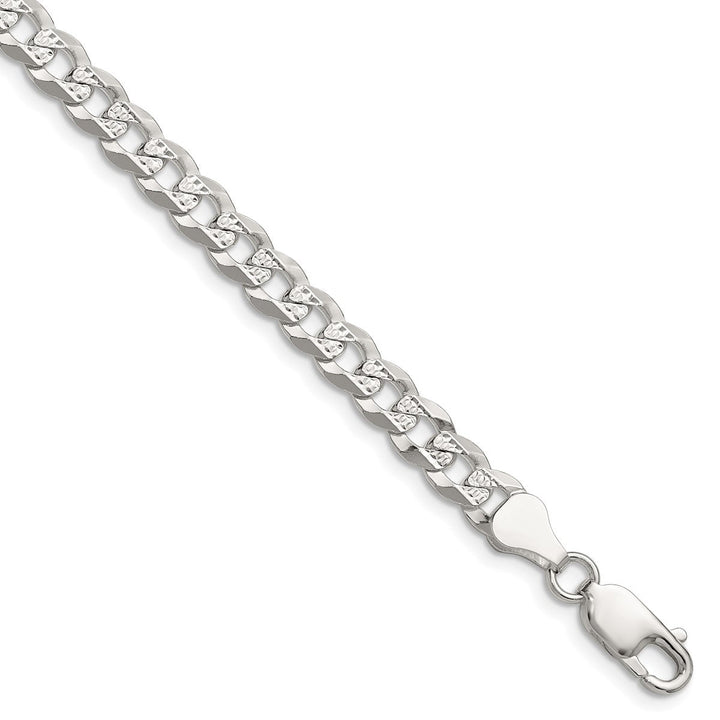 Sterling Silver 5.9mm Curb Bracelets, 7" - Bracelet - Design Jewellers Edmonton