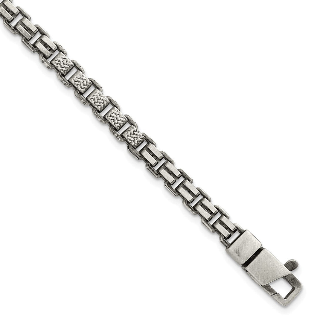 Sterling Silver 5mm Box Bracelet, 8.5"