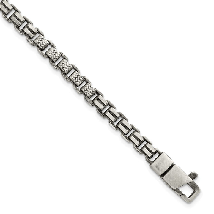Sterling Silver 5mm Box Bracelet, 8.5" - Bracelet - Design Jewellers Edmonton