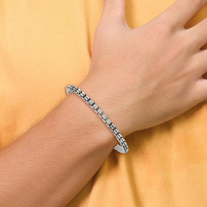 Sterling Silver 5mm Box Bracelet, 8.5" - Bracelet - Design Jewellers Edmonton