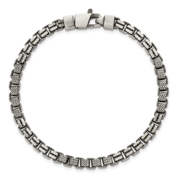 Sterling Silver 5mm Box Bracelet, 8.5" - Bracelet - Design Jewellers Edmonton