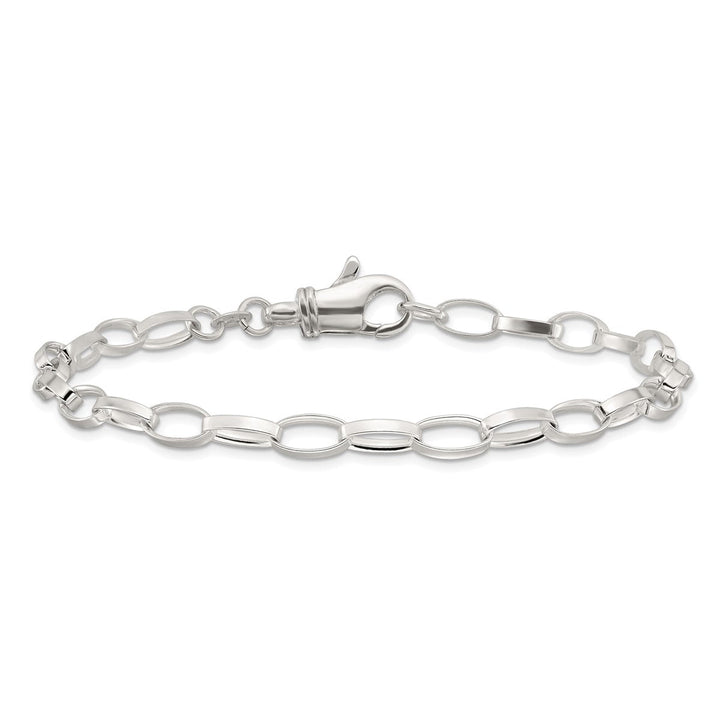 Sterling Silver 5mm Open Link Anklet, 10" - Anklet - Design Jewellers Edmonton