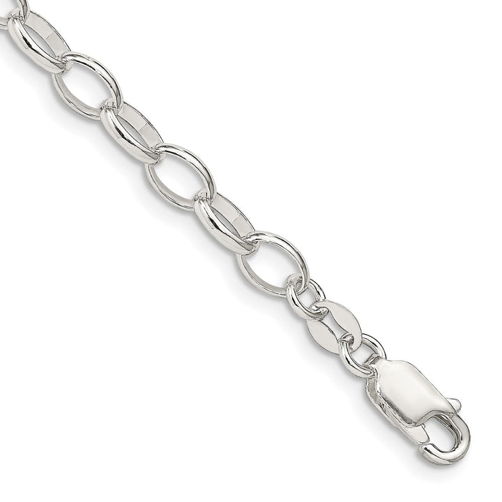 Sterling Silver 5mm Rolo Bracelets, 7" - Bracelet - Design Jewellers Edmonton