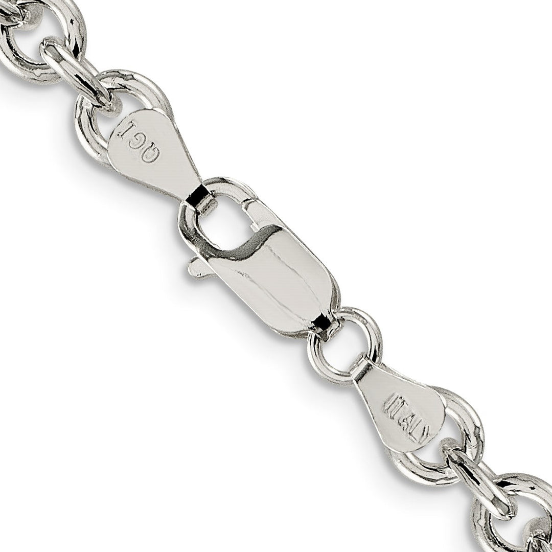 Sterling Silver 6.1mm Cable Necklaces, 16