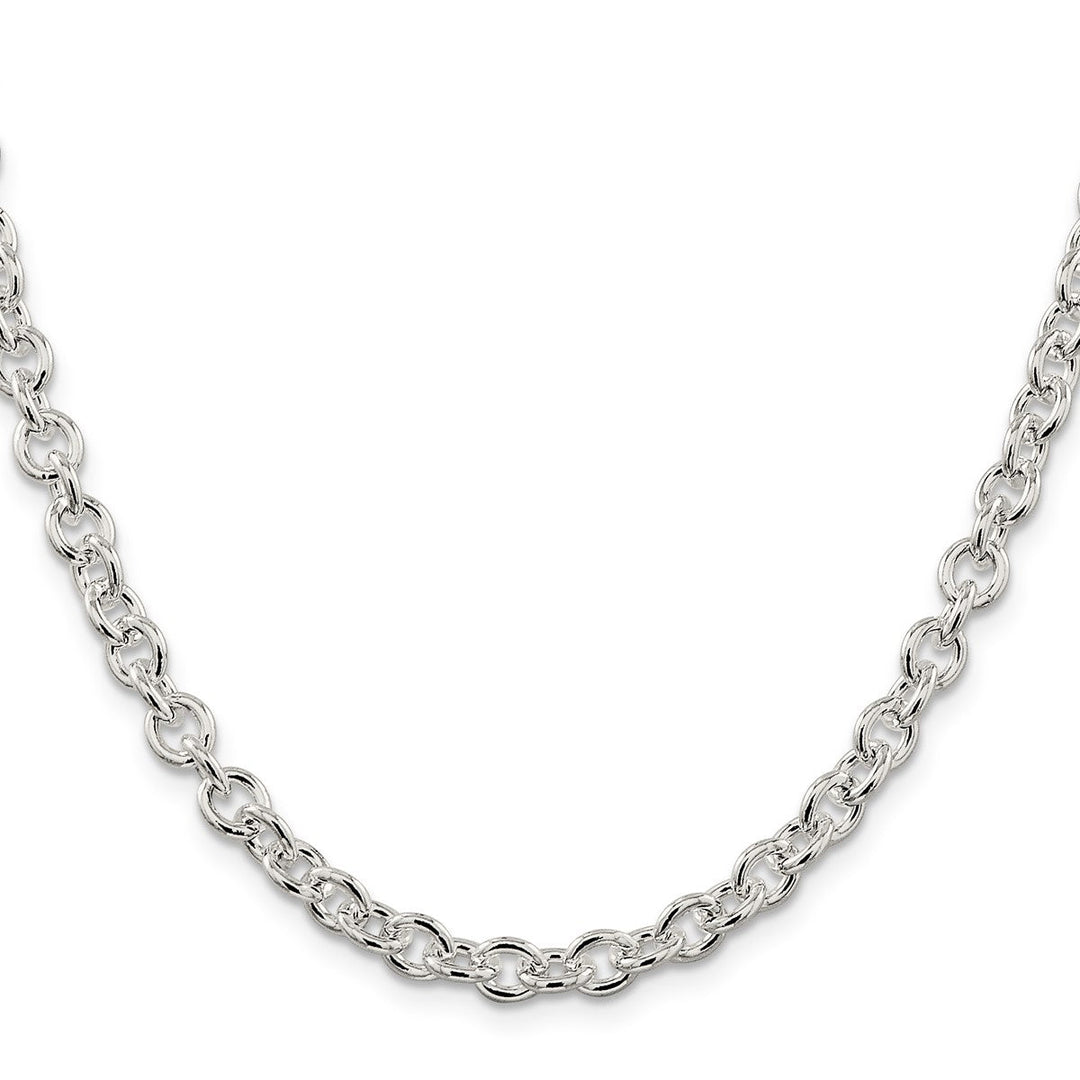 Sterling Silver 6.1mm Cable Necklaces, 16