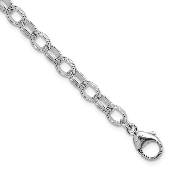 Sterling Silver 6.5mm Link, Other Bracelet, 7.5" - Bracelet - Design Jewellers Edmonton
