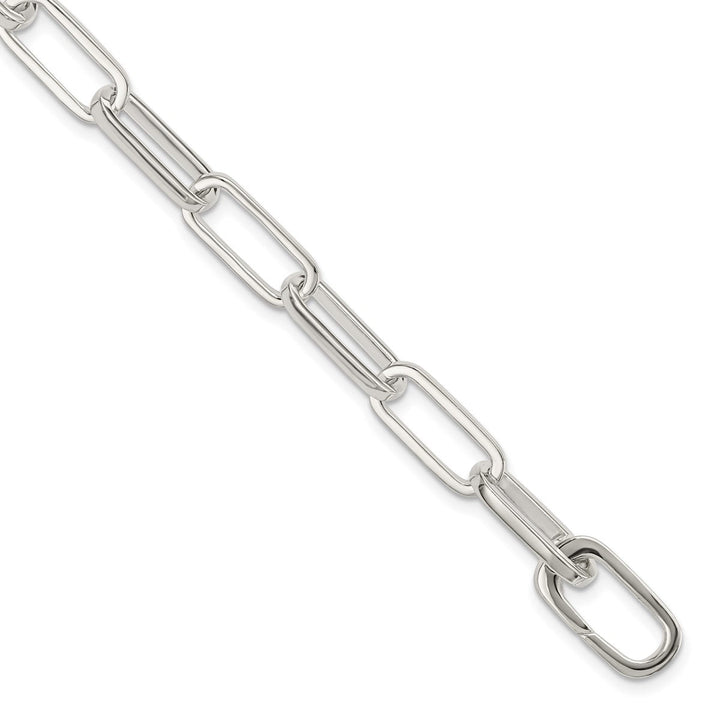 Sterling Silver 6.62mm Open Link Bracelet, 7.75" - Bracelet - Design Jewellers Edmonton