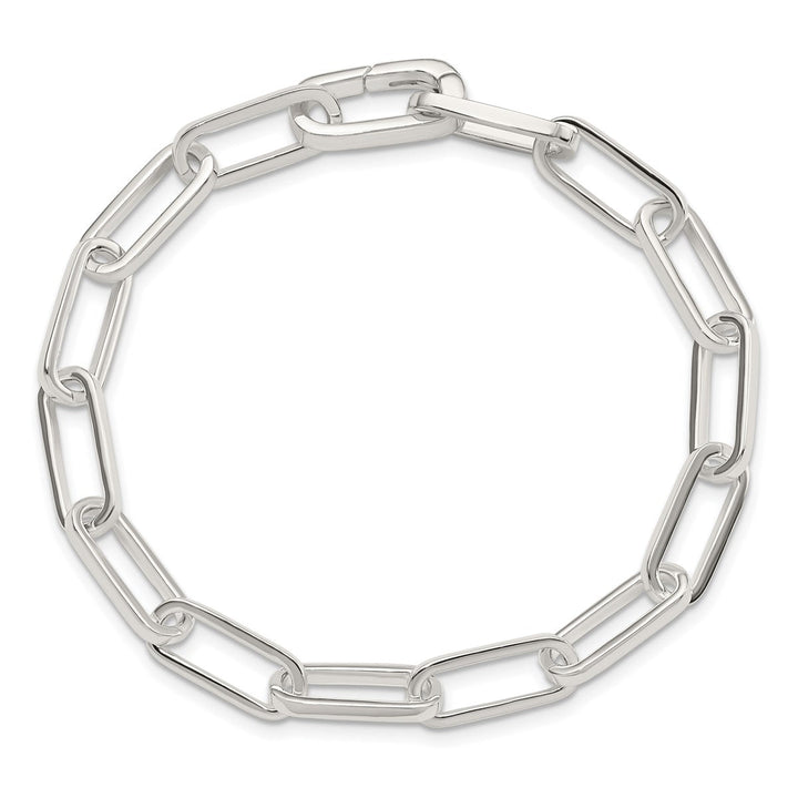 Sterling Silver 6.62mm Open Link Bracelet, 7.75" - Bracelet - Design Jewellers Edmonton
