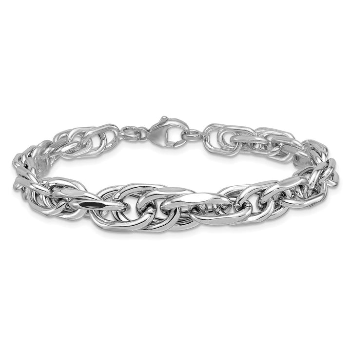 Sterling Silver 6.9 to 10.15 mm (range) Link, Other Bracelet, 7.5" - Bracelet - Design Jewellers Edmonton
