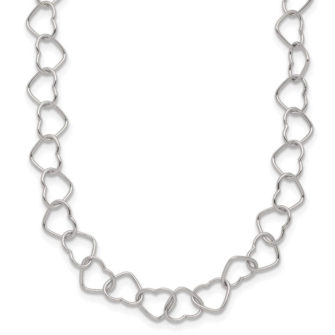 Sterling Silver 6mm Fancy Necklace, 18"