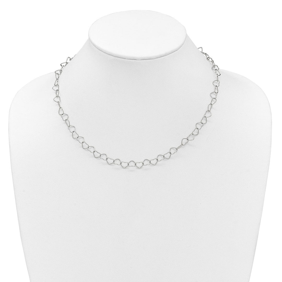 Sterling Silver 6mm Fancy Necklace, 18