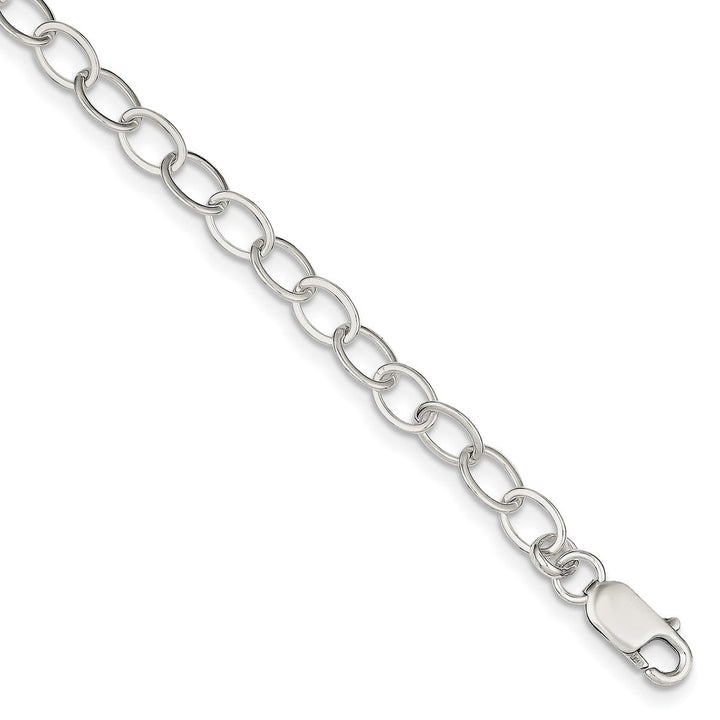 Sterling Silver 6mm Link, Other Bracelet, 6.5" - Bracelet - Design Jewellers Edmonton