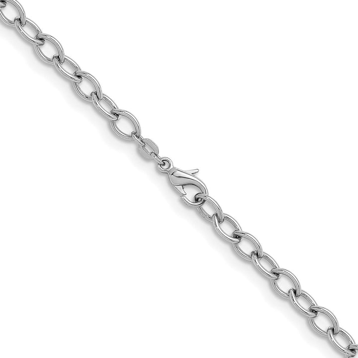 Sterling Silver 6mm Open Link Chain, 18" - Chain - Design Jewellers Edmonton