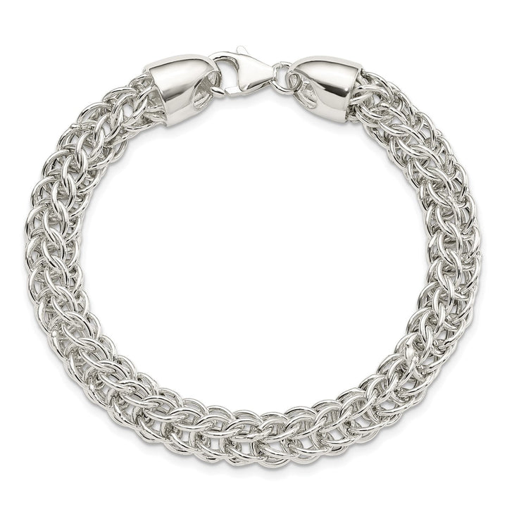 Sterling Silver 7.24mm Open Link Bracelet, 7.5" - Bracelet - Design Jewellers Edmonton