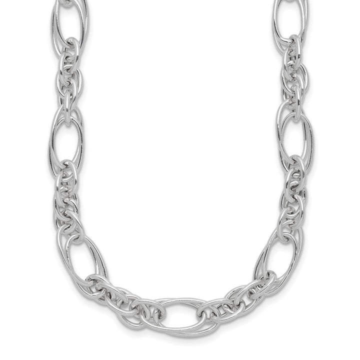 Sterling Silver 7.5mm Fancy Necklace, 18" - Necklace - Design Jewellers Edmonton