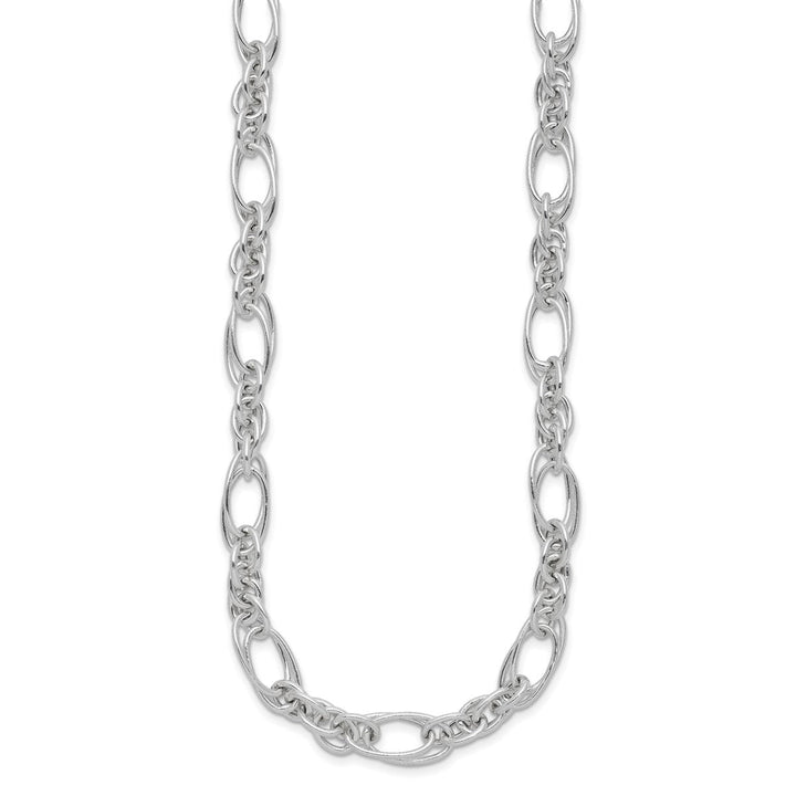 Sterling Silver 7.5mm Fancy Necklace, 18" - Necklace - Design Jewellers Edmonton
