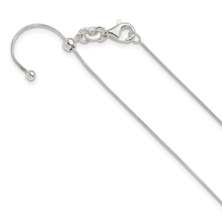 Sterling Silver 75mm Snake Necklace, 24" - Necklace - Design Jewellers Edmonton