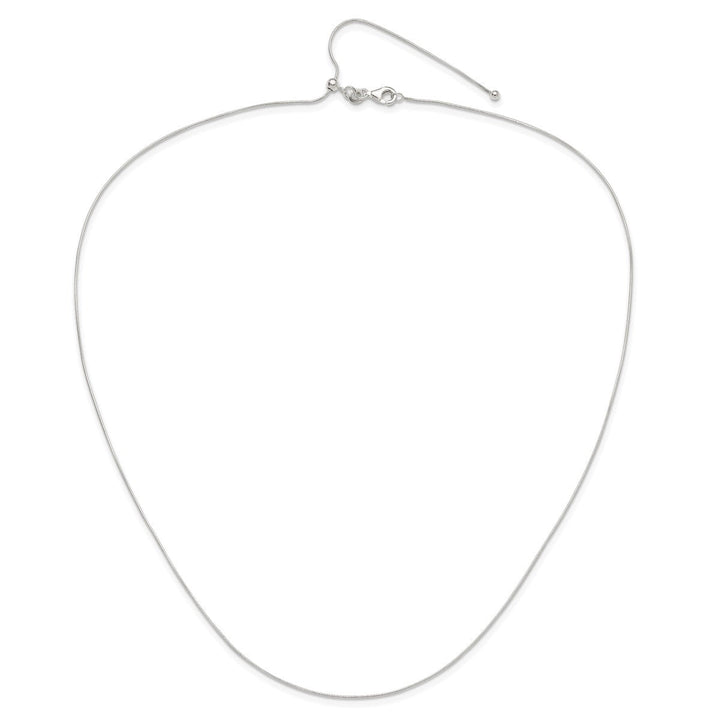 Sterling Silver 75mm Snake Necklace, 24" - Necklace - Design Jewellers Edmonton
