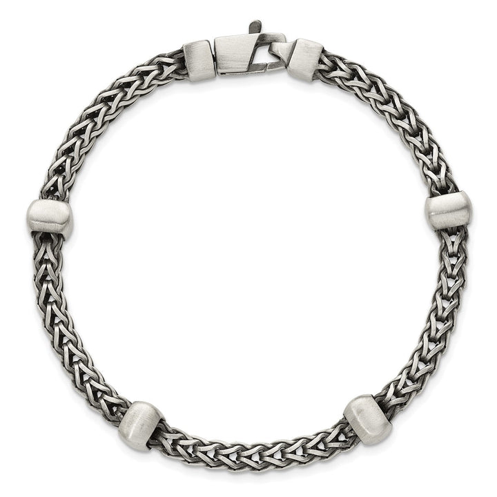 Sterling Silver 7.75mm Franco Bracelet, 8.5" - Bracelet - Design Jewellers Edmonton