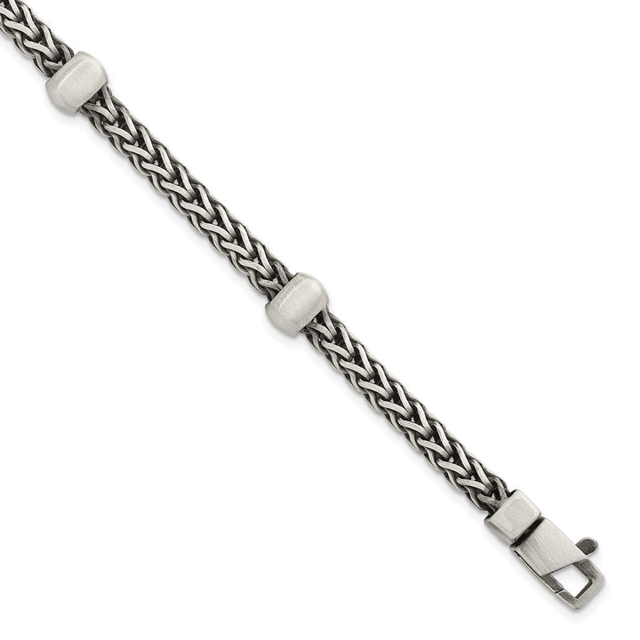 Sterling Silver 7.75mm Franco Bracelet, 8.5" - Bracelet - Design Jewellers Edmonton