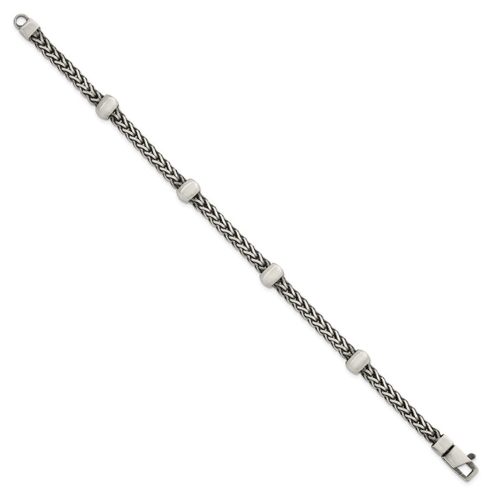 Sterling Silver 7.75mm Franco Bracelet, 8.5" - Bracelet - Design Jewellers Edmonton