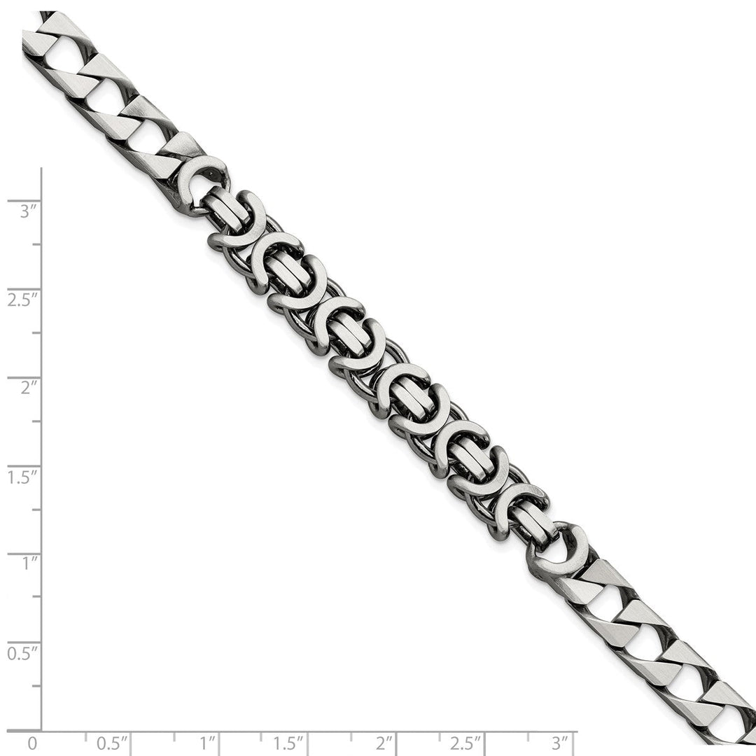 Sterling Silver 7.88mm Curb Bracelet, 8.5