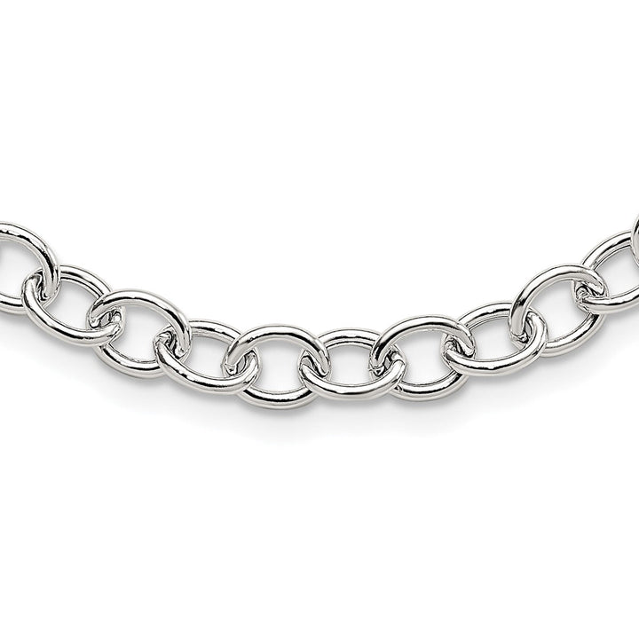 Sterling Silver 7mm Cable Necklace, 18" - Necklace - Design Jewellers Edmonton