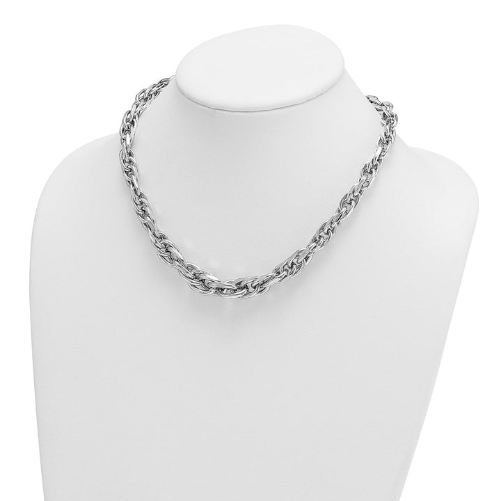 Sterling Silver 8.6 to 12.5 mm (tapered) Fancy Necklace, 18" - Necklace - Design Jewellers Edmonton