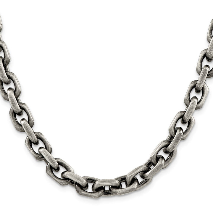 Sterling Silver 8.6mm Open Link Necklaces, 20" - Necklace - Design Jewellers Edmonton
